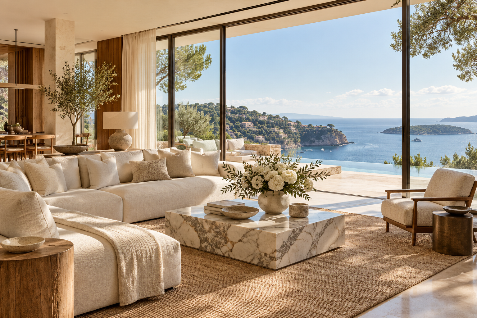 An elegant private living space